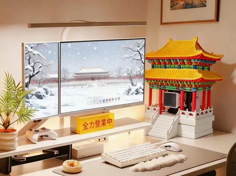 中国风开放式电脑机箱