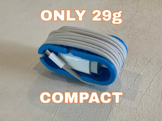 Compact charger holder
