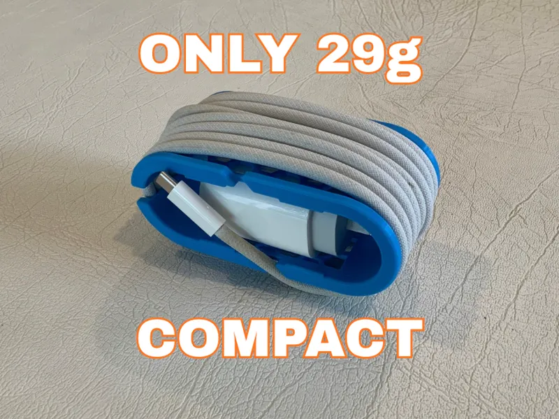 Compact charger holder