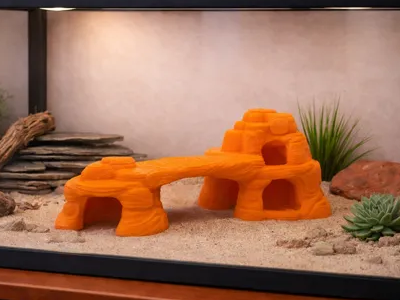 Sandstone Bridge Hide System – Desert Habitat