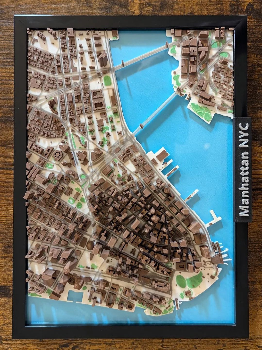 New York City Lower Manhattan 3D Mini (MultiColor) view 2