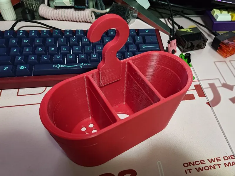 Shower Toiletries Hanger (CAD Files Included)