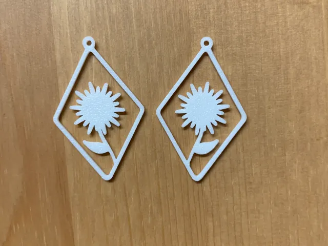 flower earrings