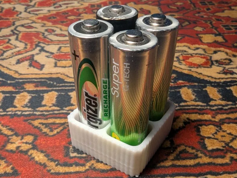 4x AA organizer