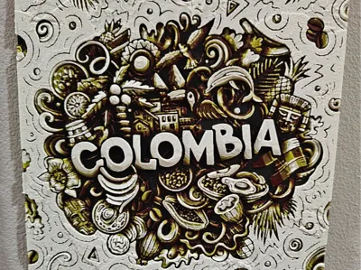 COLOMBIA WALL ART