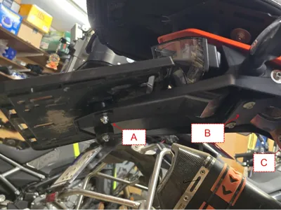 Tail Tidy KTM 690 Enduro R 2019->2024