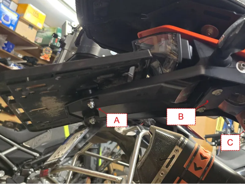 Tail Tidy KTM 690 Enduro R 2019->2024