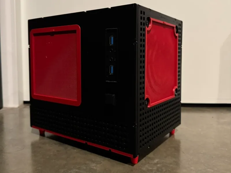V2 11.2L Mini ITX Case with ATX PSU (No Riser)