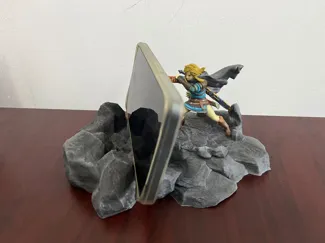 林克 amiibo手机支架 塞尔达传说 王国之泪 底座地台