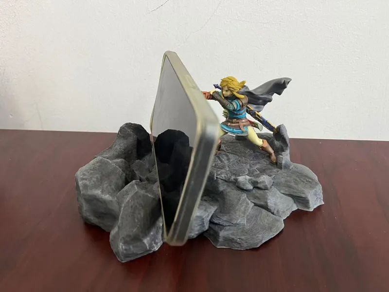 林克 amiibo手机支架 塞尔达传说 王国之泪 底座地台