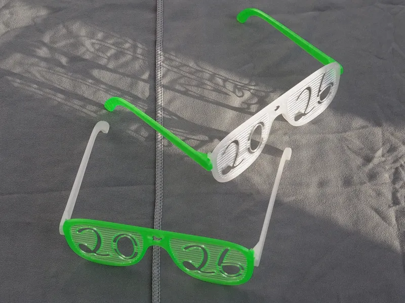 2026 Glasses - Peace