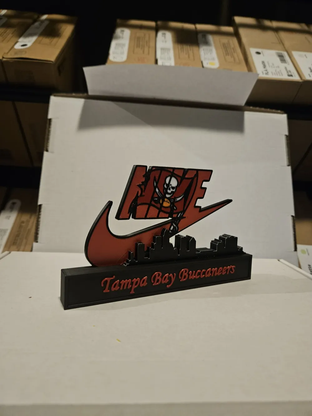 NFL - Nike x Tampa Bay Buccaneers display - Free 3D Print Model ...