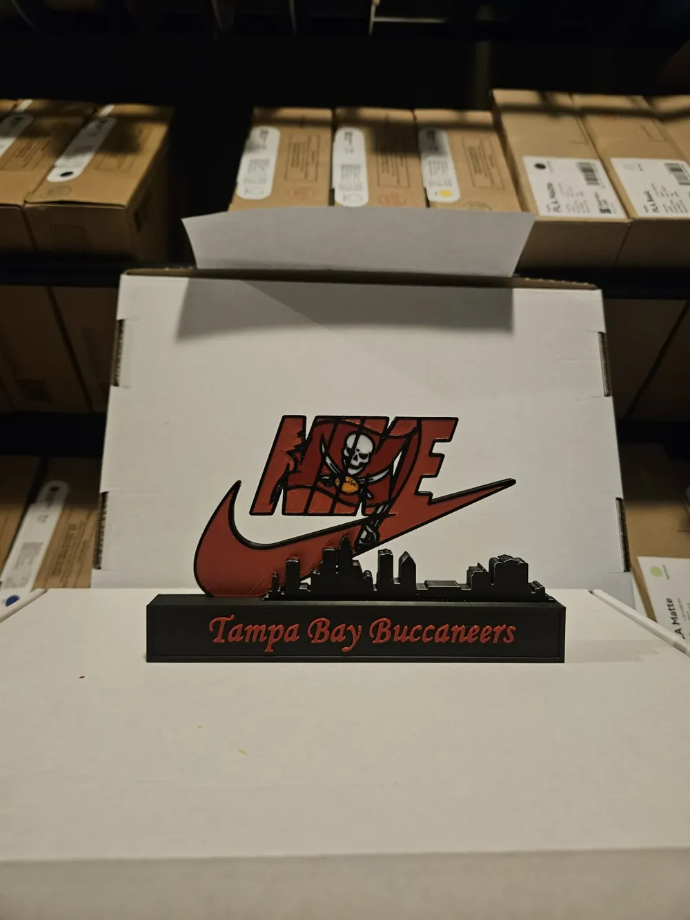 NFL - Nike x Tampa Bay Buccaneers display - Free 3D Print Model ...