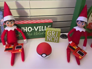 Elf on the shelf Non Foldable Pokedex 