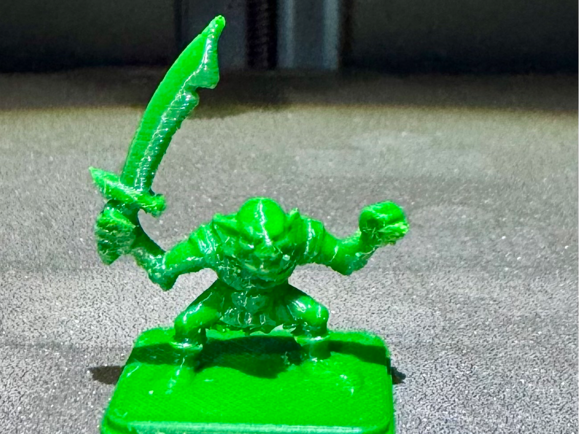 Heroquest Miniature Goblin Sword