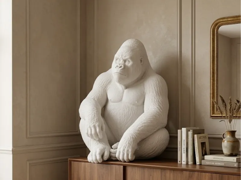 Gorilla Seduto