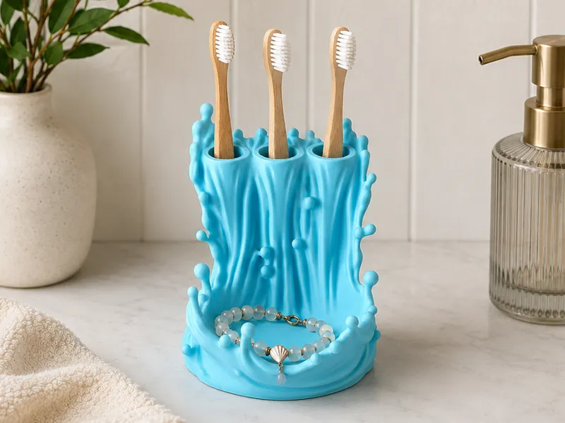 Toothbrush Holder - Waterfall