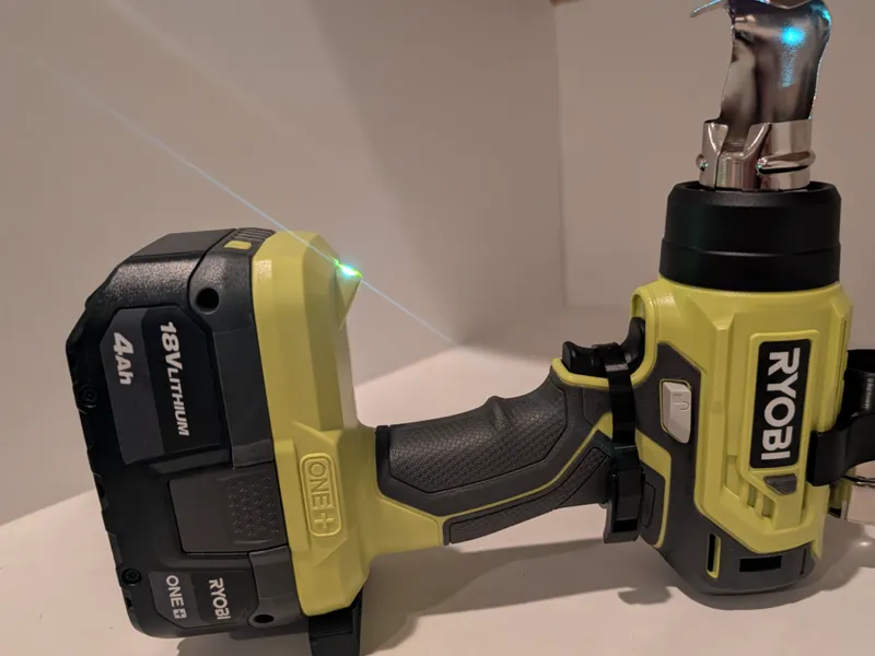 Ryobi One+ 18v Heat Gun Stand and Trigger Lock