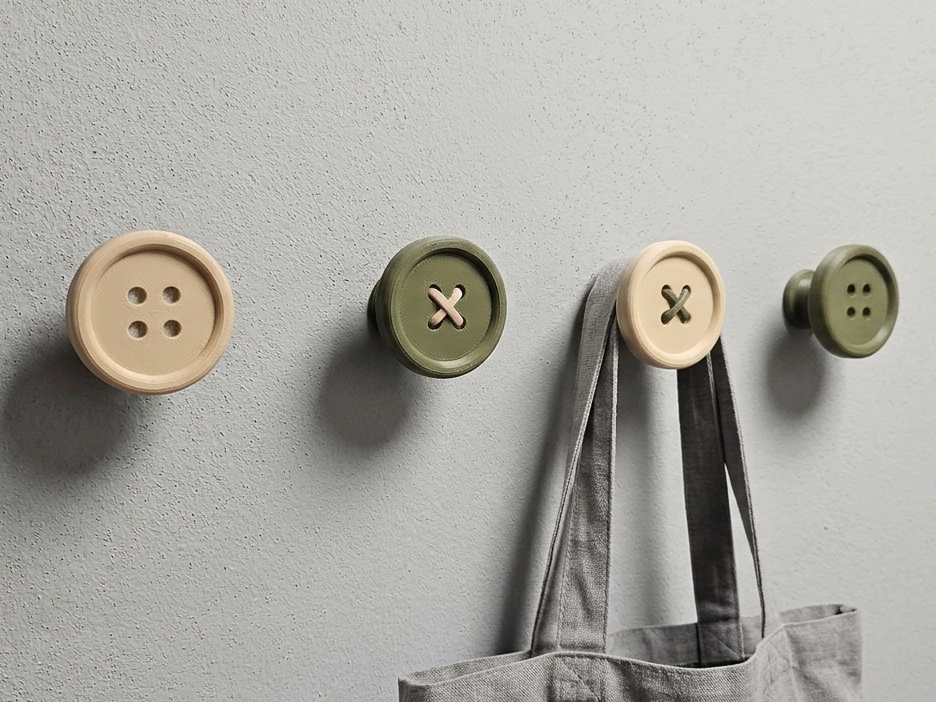 Sewing button hook