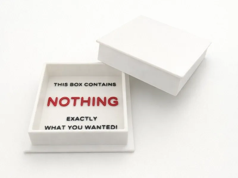 Nothing Box Prank exactly what you wanted
