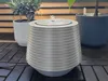 Model with wavy surface