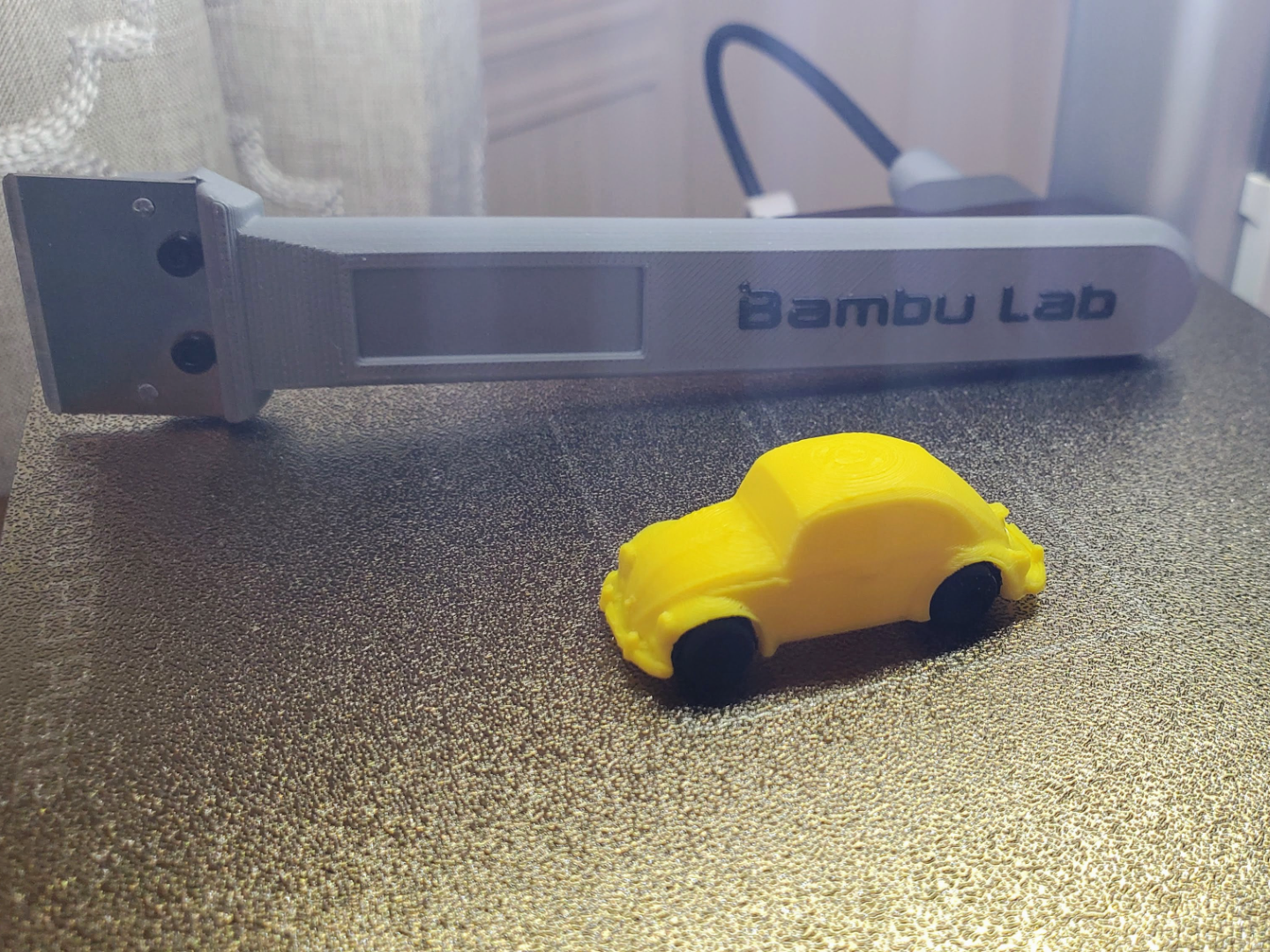 Tiny VW Bug V2 - Easy & Fast Print!