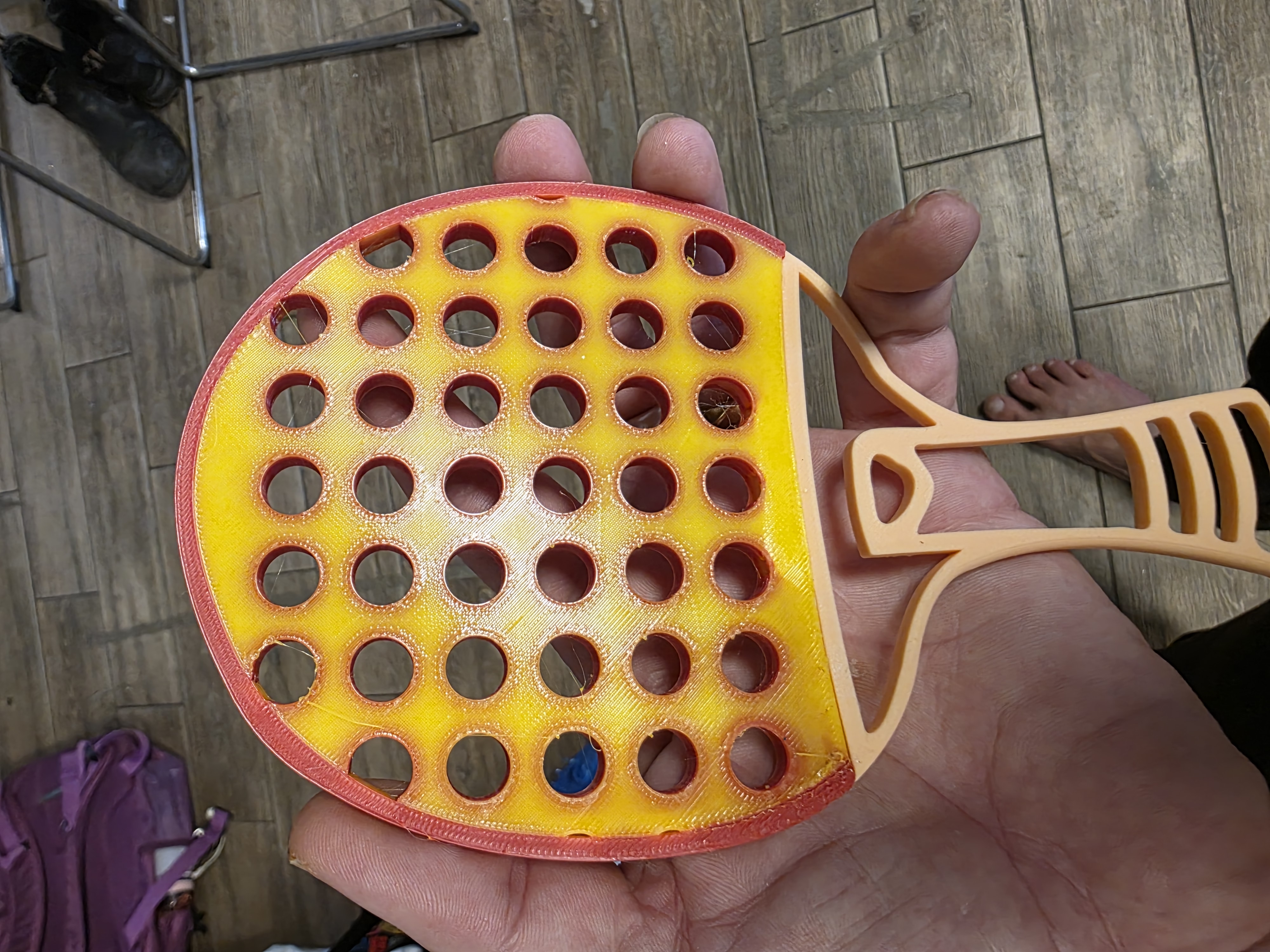 Miniatura 2 do modelo 3D Mini Padel  / ping pong Racket