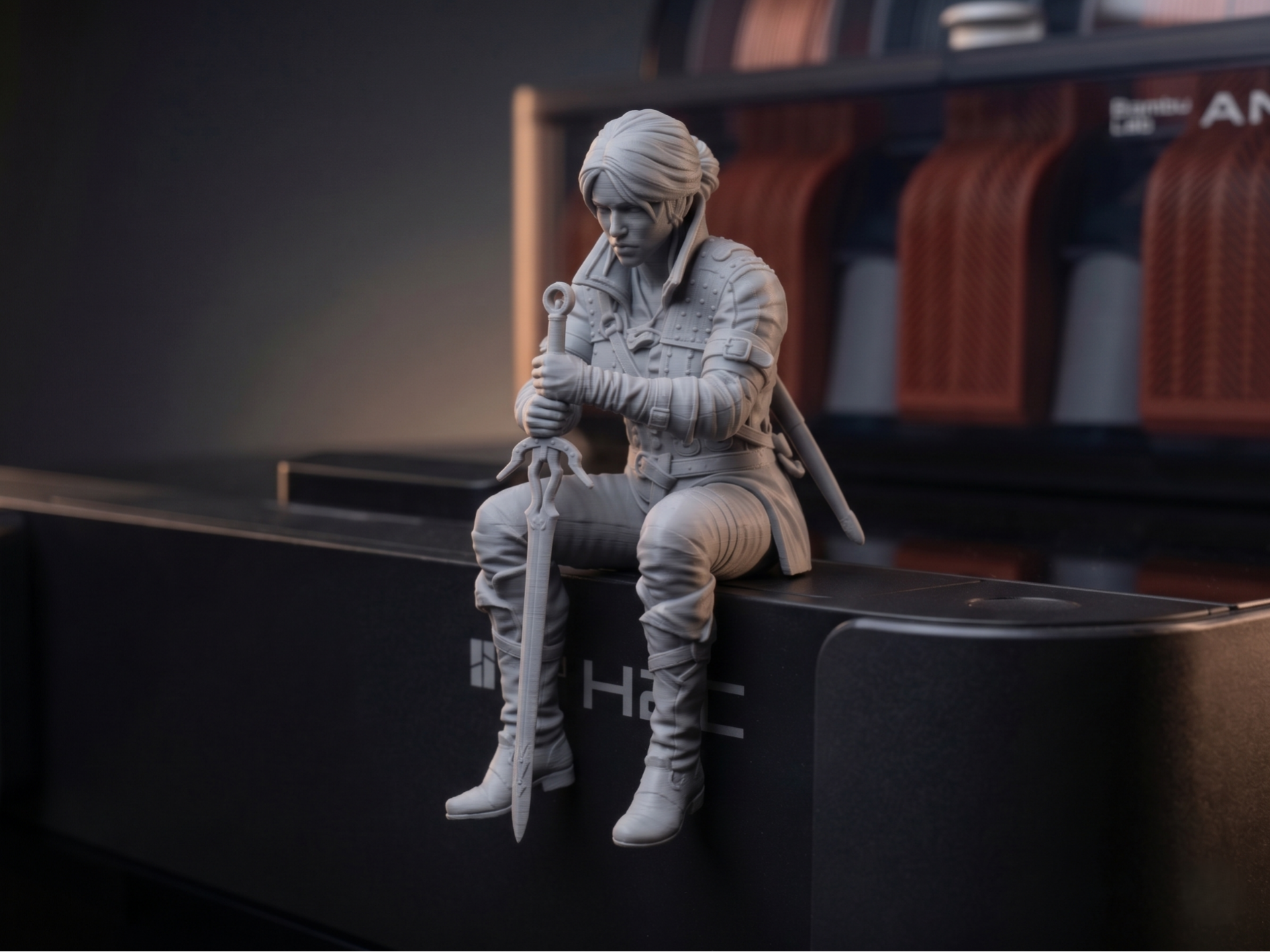 Ciri of Cintra (The Witcher 3) -  Desk Companion