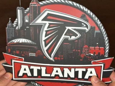 Wall Art Falcons