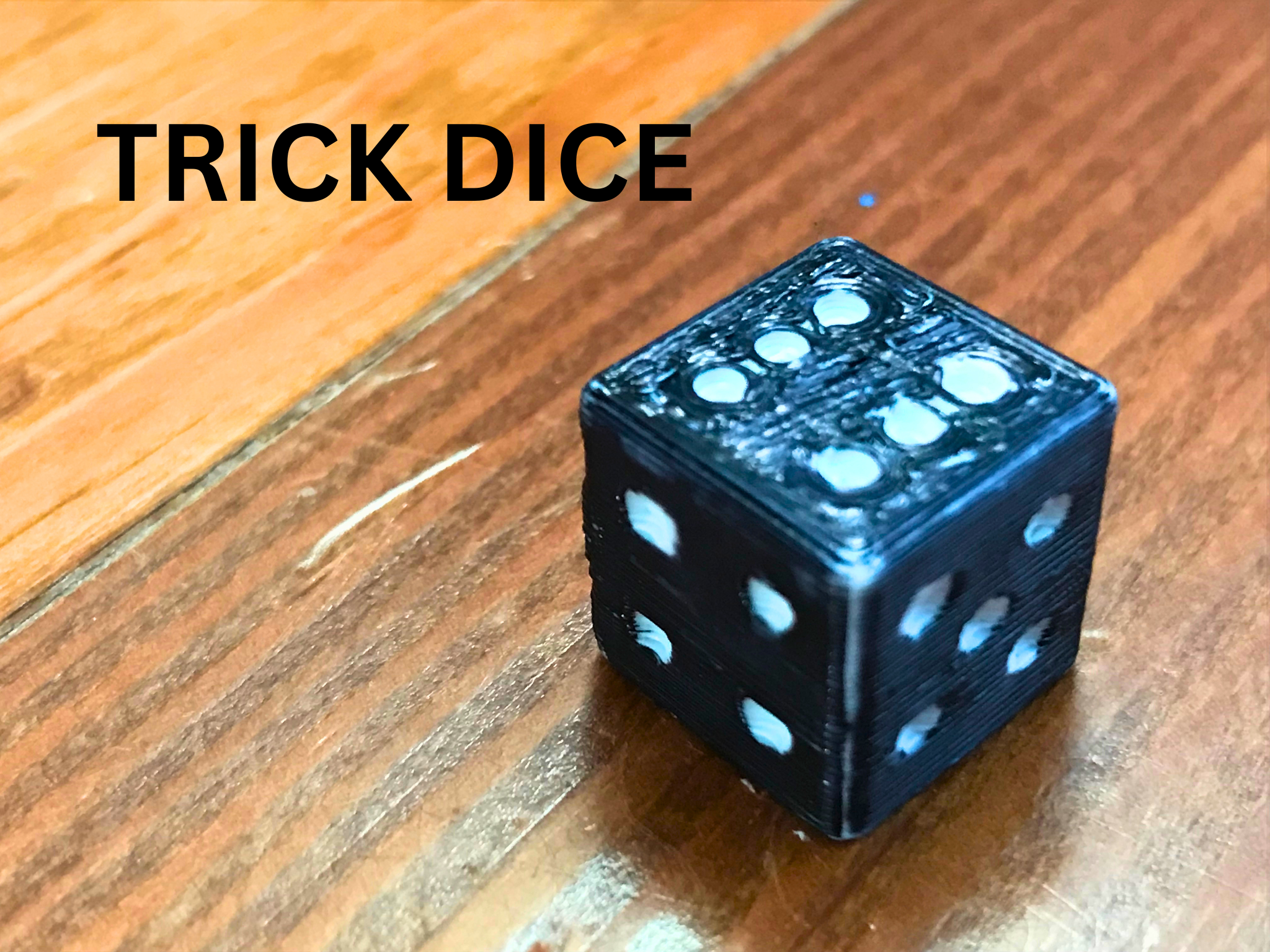 Miniatura 2 do modelo 3D TRICK DICE 