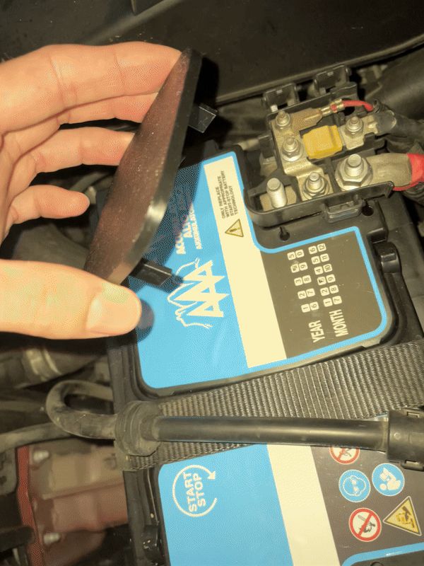 Simply car battery cover Alfa Romeo Giulietta