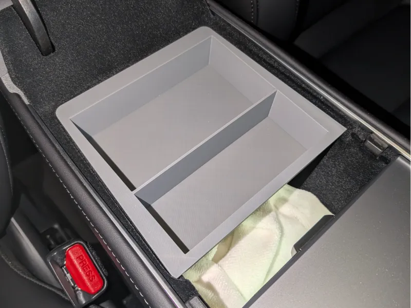 Tesla Model Y (pre Juniper) Center Arm Rest Tray