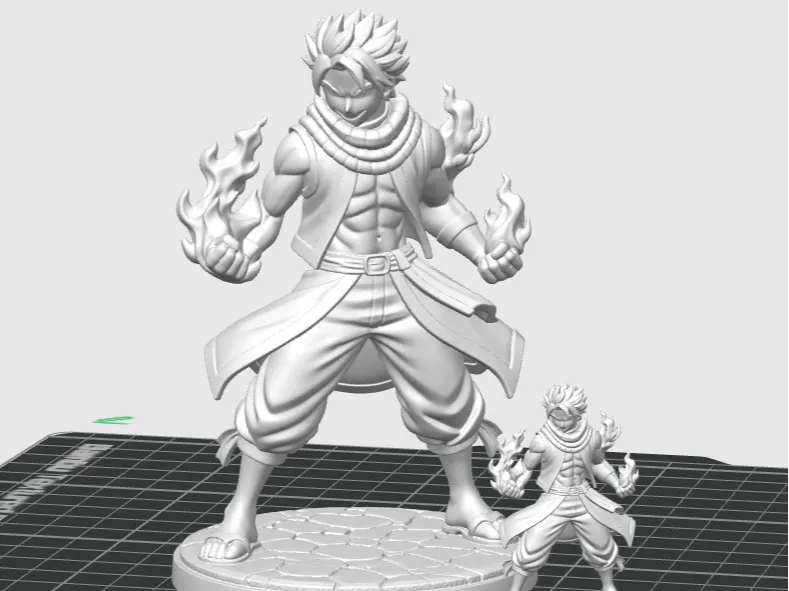 D&D Miniatur / FairyTAil Natsu Dragneel