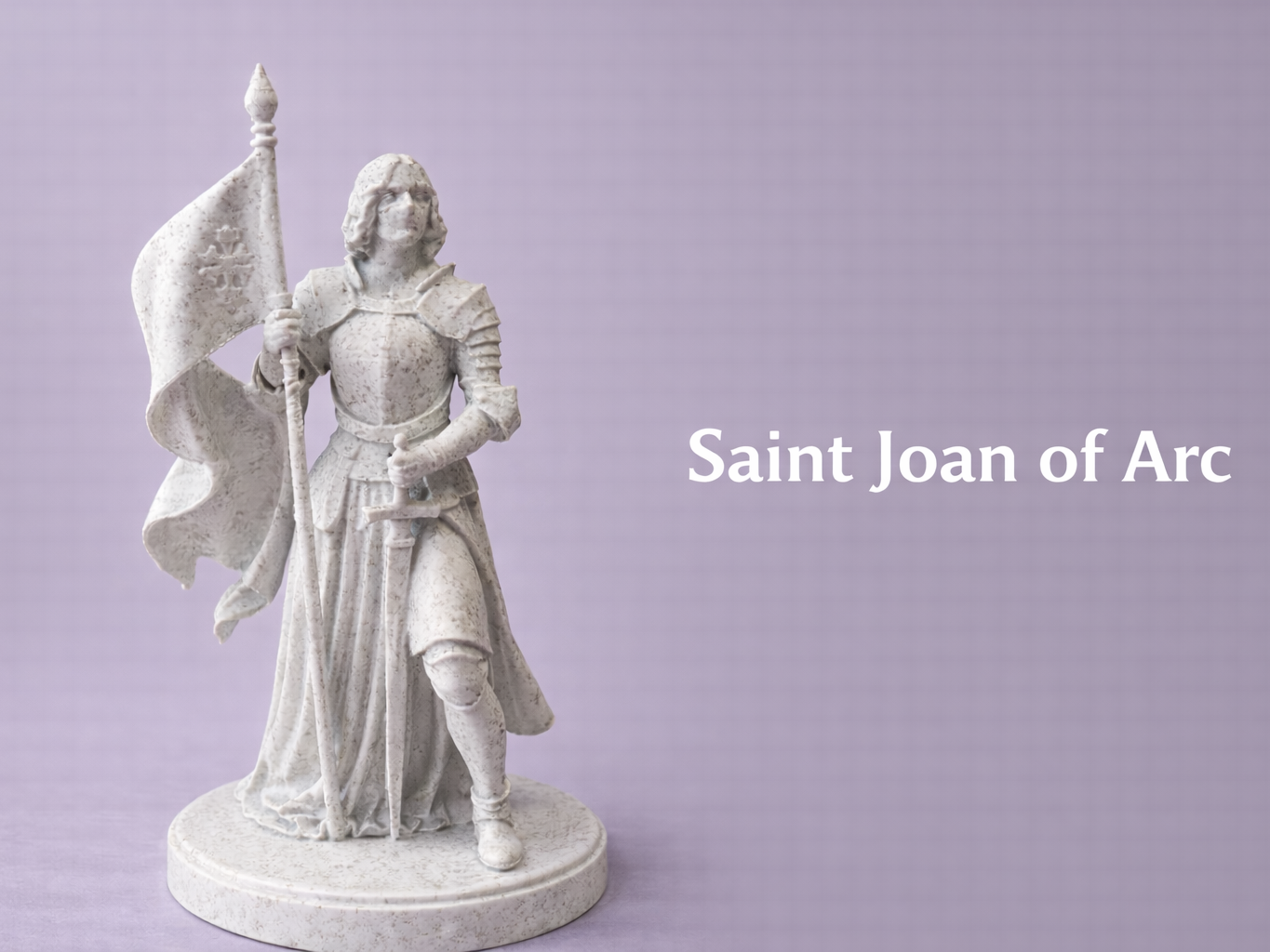 St Joan of Arc Statue (Saint of France & Soldiers)