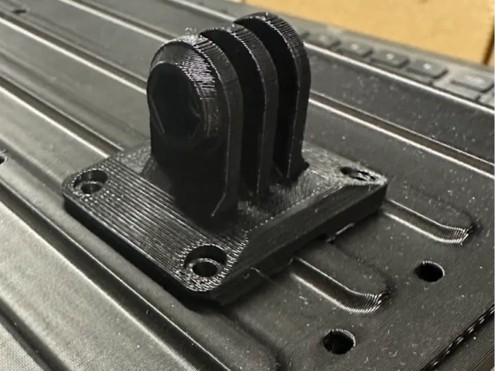 The Recon roof GoPro adapter