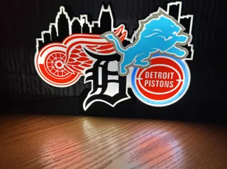 Motor City LED Light Box 