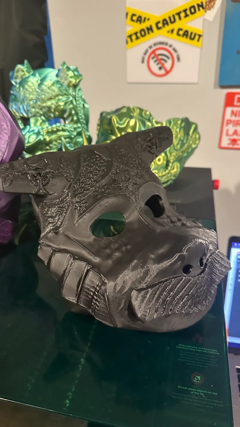 Biohazard Cyber mask