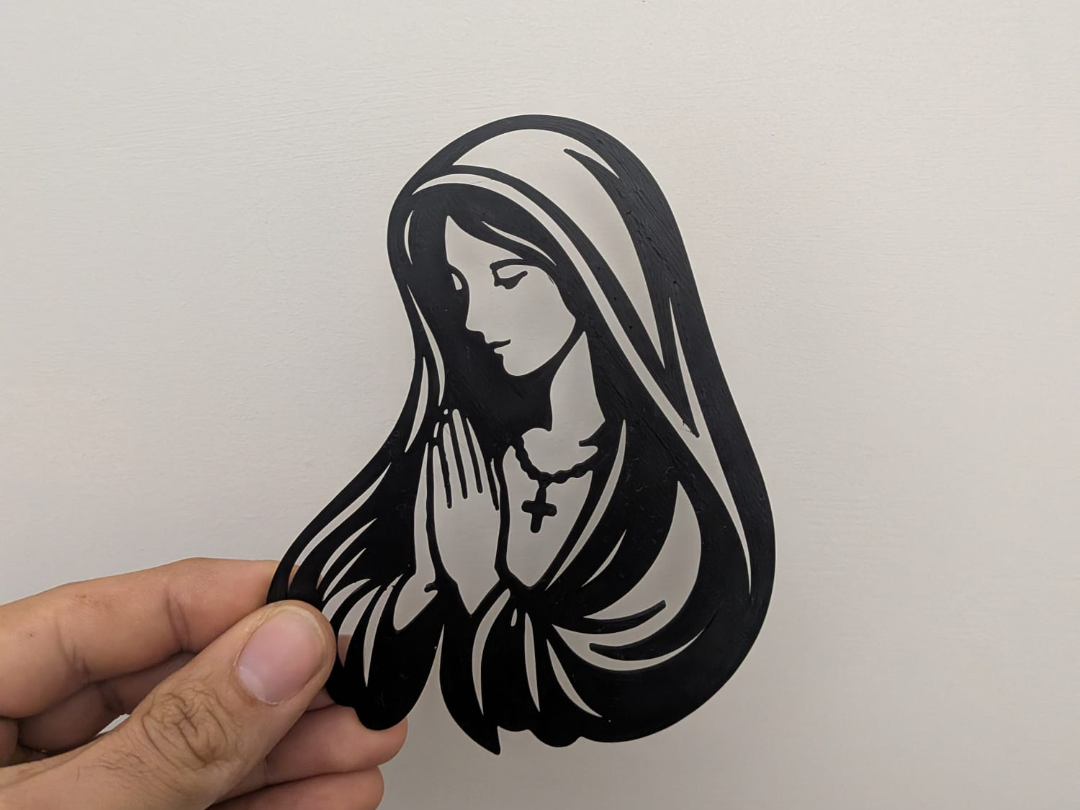 “Fede e Silenzio – Madonna in Preghiera”
