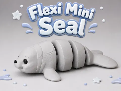 Tapa o cubierta: Flexi Mini Seal — referencia de MakerWorld