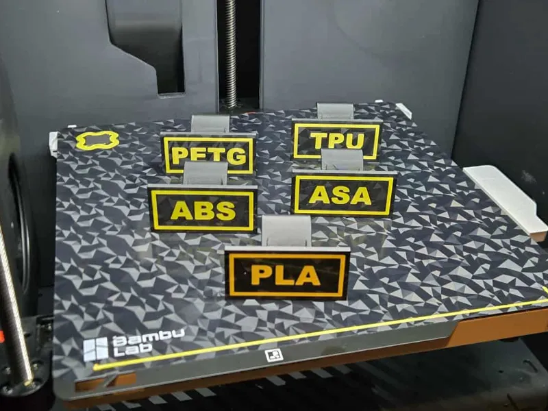 1 inch Dowel plates for PLA PETG ABS ASA TPU