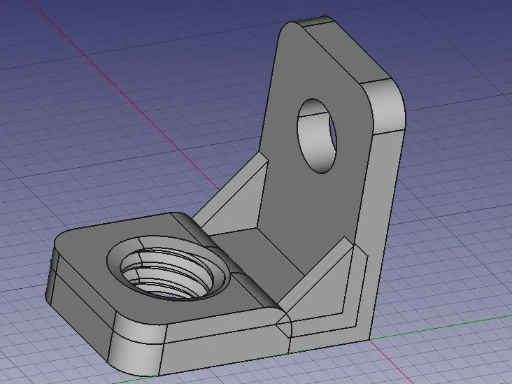 Angle Bracket, Angle Bracket, Angle Bracket 10X15, m6 by Piece of