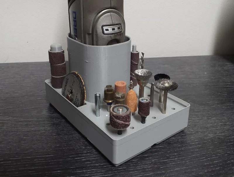 Gridfinity Holder For Dremel 8220
