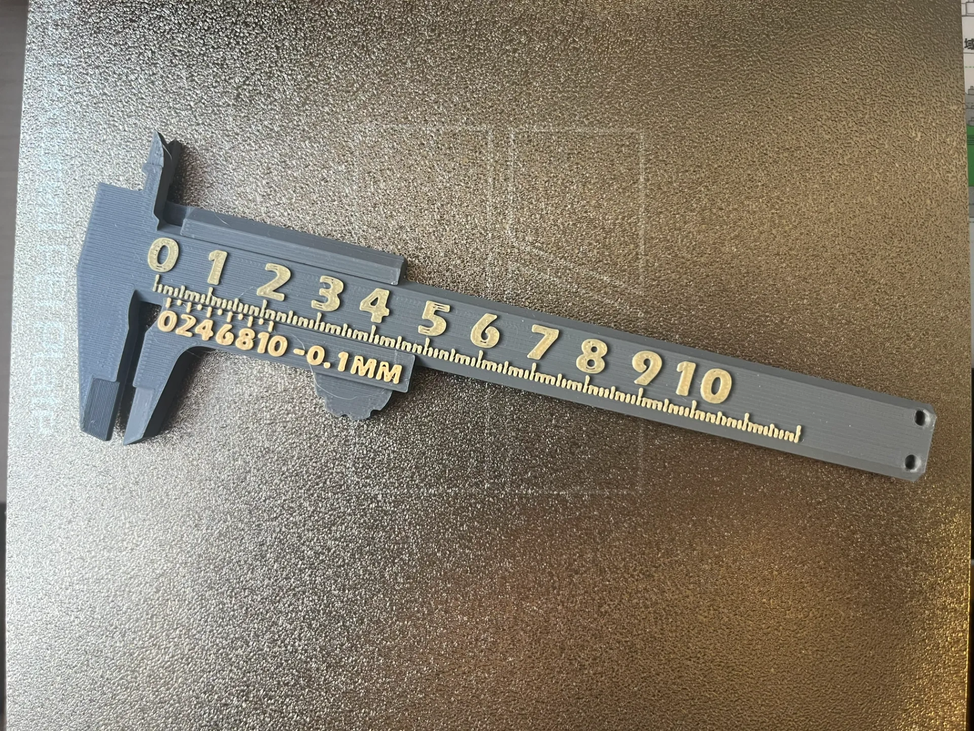 Miniatura 1 do modelo 3D 游标卡尺（测量必备）/无AMS也可打双色
