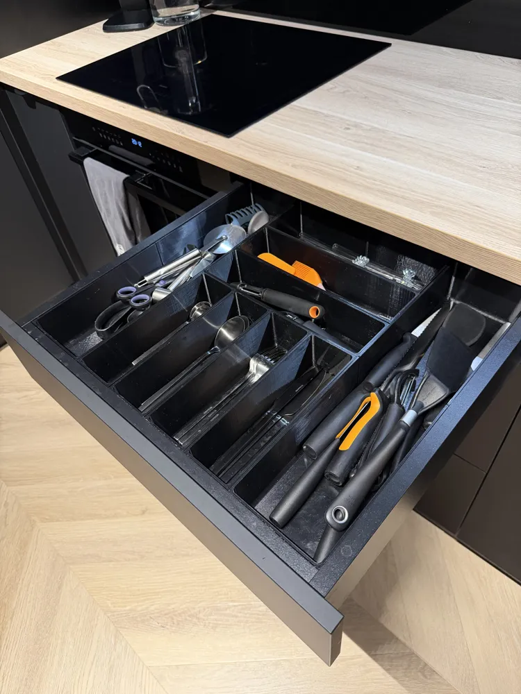 Kitchen Drawer Cutlery Organizer - Free 3D Print Model - MakerWorld