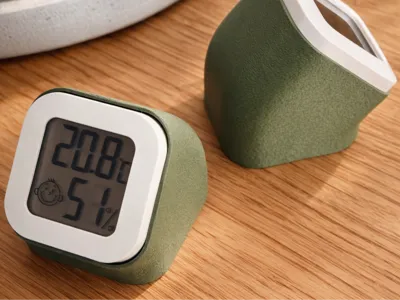 Hygrometer Thermometer Stand Holder square