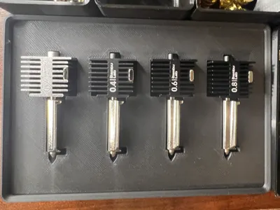Gridfinity A1 Nozzle Holder 4 Slots