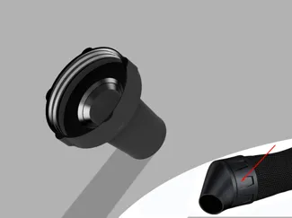 Bosch Exzenterschleifer Staubsauger Adapter