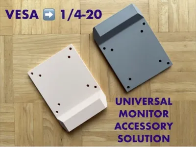 VESA to 1/4-20 Adapter