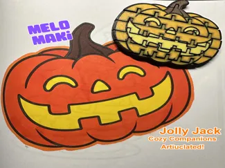 Melo Maki Halloween Coloring Book Jolly Jack Flexi