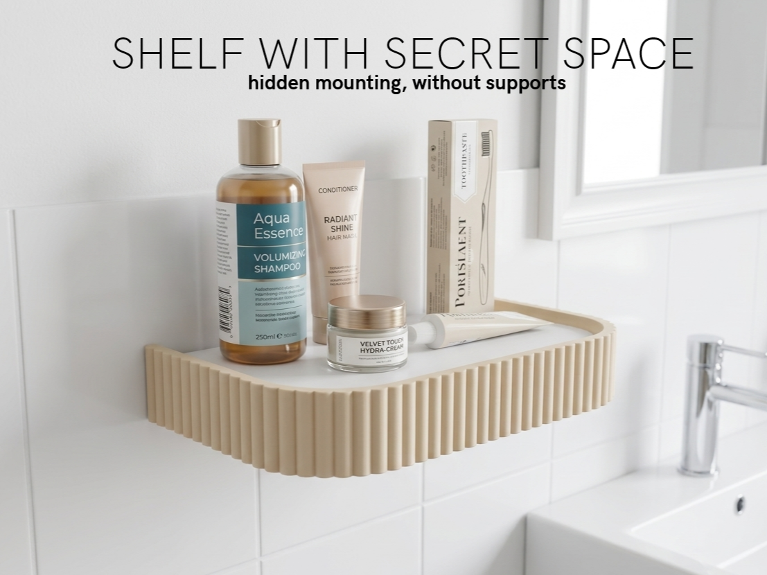 NEW Shelf With Secret Space